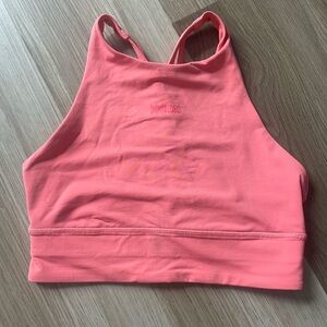 Lululemon - high neck energy sports bra *logo* size 6!